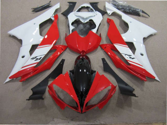 Carénages Moto R6 2008-2016 - Rouge Blanc Noir Carénages Moto R6 2008-2016 - Rouge Blanc Noir