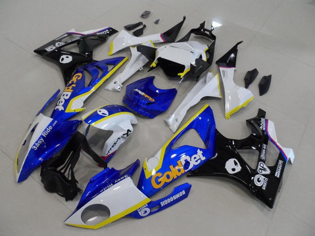 Carénages Moto S1000RR 2009-2014 - Bleu Blanc GoldBet Carénages Moto S1000RR 2009-2014 - Bleu Blanc GoldBet