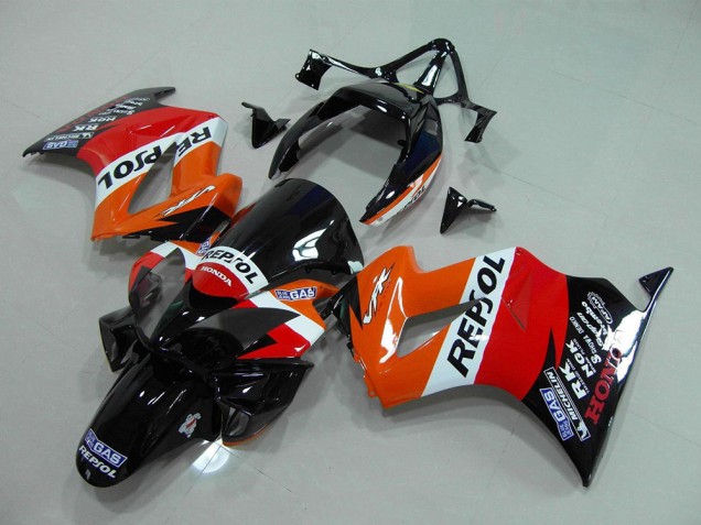 Carénages Moto VFR 800 2002-2013 - Repsol Carénages Moto VFR 800 2002-2013 - Repsol