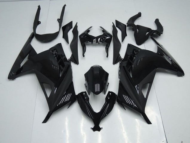 Carénages Moto ZX 300R 2013-2016 - Noir Carénages Moto ZX 300R 2013-2016 - Noir