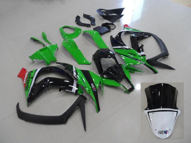 Carénages Moto ZX10R 2011-2015 - Vert et Noir Carénages Moto ZX10R 2011-2015 - Vert et Noir