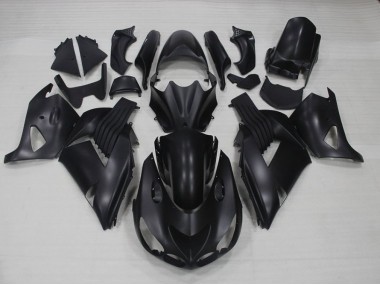 Carénages Moto ZX14R ZZR 1400 2006-2011 - Noir Mat