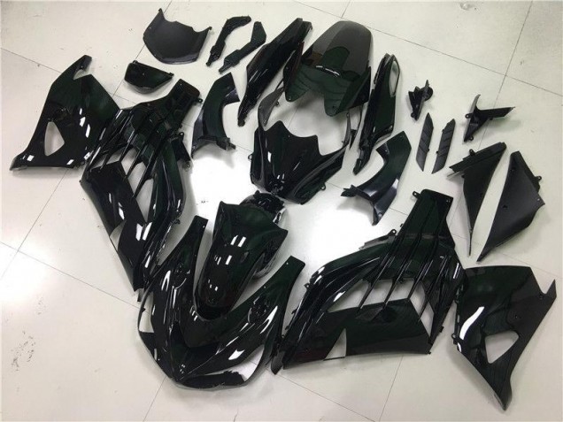 Carénages Moto ZX14R ZZR 1400 2012-2021 - Noir Brillant Carénages Moto ZX14R ZZR 1400 2012-2021 - Noir Brillant