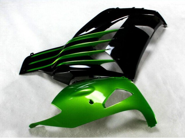 Carénages Moto ZX14R ZZR 1400 2012-2021 - Noir Vert Carénages Moto ZX14R ZZR 1400 2012-2021 - Noir Vert