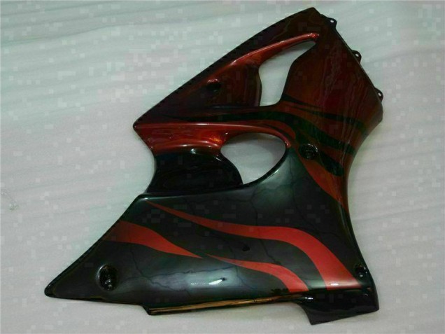 Carénages Moto ZX6R 2000-2002 - Rouge Carénages Moto ZX6R 2000-2002 - Rouge