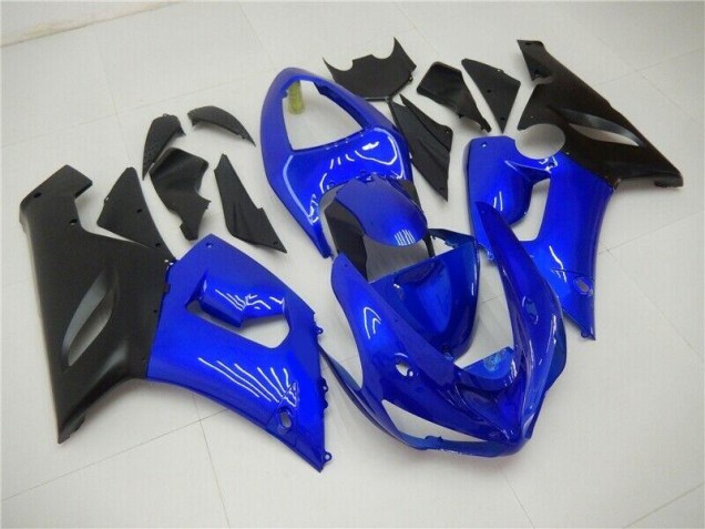 Carénages Moto ZX6R 2005-2006 - Bleu Carénages Moto ZX6R 2005-2006 - Bleu