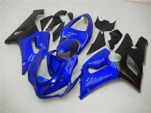Carénages Moto ZX6R 2005-2006 - Bleu Carénages Moto ZX6R 2005-2006 - Bleu