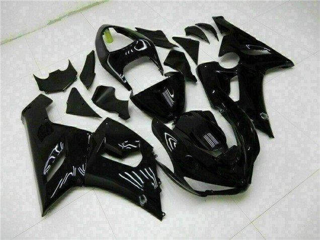 Carénages Moto ZX6R 2005-2006 - Noir Brillant Carénages Moto ZX6R 2005-2006 - Noir Brillant