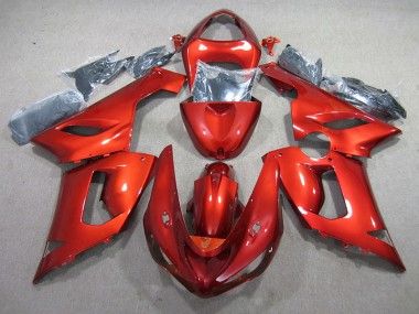 Carénages Moto ZX6R 2005-2006 - Orange