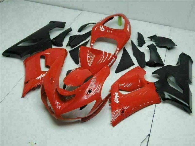 Carénages Moto ZX6R 2005-2006 - Rouge Carénages Moto ZX6R 2005-2006 - Rouge