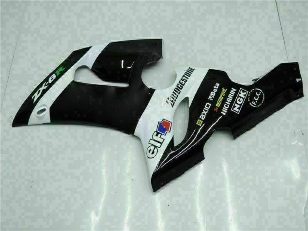 Carénages Moto ZX6R 2005-2006 - Rouge Noir Carénages Moto ZX6R 2005-2006 - Rouge Noir