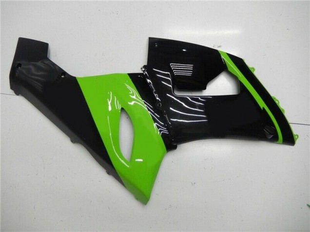 Carénages Moto ZX6R 2005-2006 - Vert Noir Carénages Moto ZX6R 2005-2006 - Vert Noir