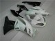 Carénages Moto ZX6R 2009-2012 - Blanc Noir Carénages Moto ZX6R 2009-2012 - Blanc Noir