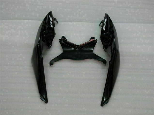 Carénages Moto ZX6R 2009-2012 - Blanc Noir Carénages Moto ZX6R 2009-2012 - Blanc Noir