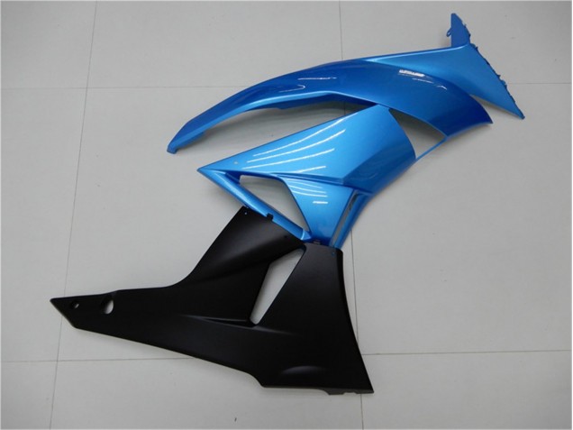 Carénages Moto ZX6R 2009-2012 - Bleu Noir Carénages Moto ZX6R 2009-2012 - Bleu Noir