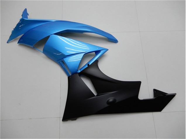 Carénages Moto ZX6R 2009-2012 - Bleu Noir Carénages Moto ZX6R 2009-2012 - Bleu Noir