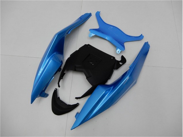 Carénages Moto ZX6R 2009-2012 - Bleu Noir Carénages Moto ZX6R 2009-2012 - Bleu Noir