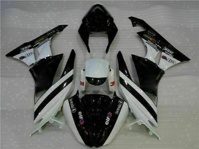 Carénages Moto ZX6R 2009-2012 - Noir Blanc 3M Touch4 Carénages Moto ZX6R 2009-2012 - Noir Blanc 3M Touch4