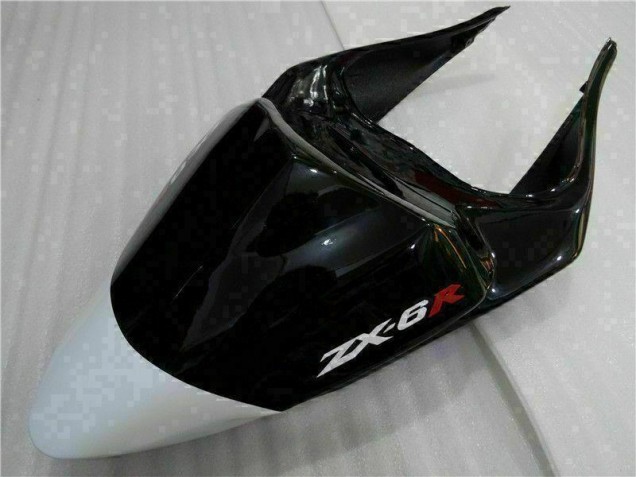 Carénages Moto ZX6R 2009-2012 - Noir Blanc 3M Touch4 Carénages Moto ZX6R 2009-2012 - Noir Blanc 3M Touch4