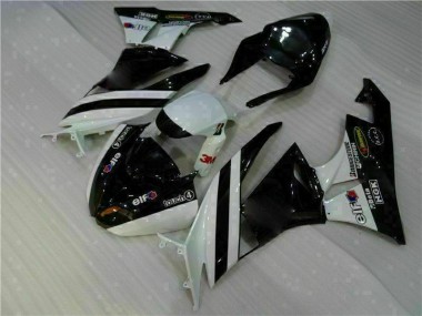 Carénages Moto ZX6R 2009-2012 - Noir Blanc 3M Touch4