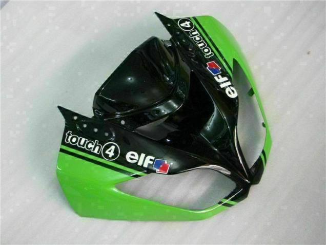 Carénages Moto ZX6R 2009-2012 - Vert Noir Carénages Moto ZX6R 2009-2012 - Vert Noir