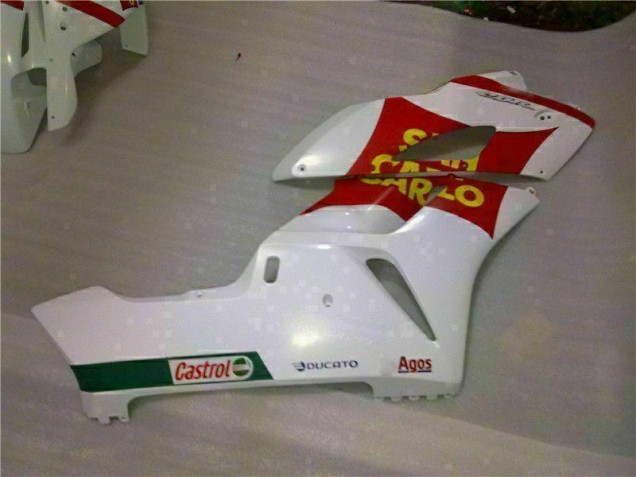 Carrosserie Moto CBR 1000 RR 2004-2005 - Blanc Rouge Carrosserie Moto CBR 1000 RR 2004-2005 - Blanc Rouge