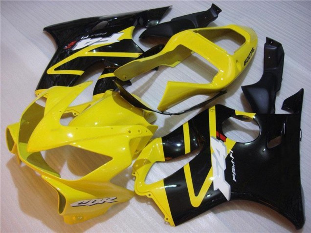 Carrosserie Moto CBR 600 F4i 2001-2003 - Jaune Noir Carrosserie Moto CBR 600 F4i 2001-2003 - Jaune Noir