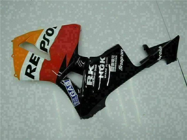 Carrosserie Moto CBR 600 RR 2005-2006 - Orange Noir Repsol Carrosserie Moto CBR 600 RR 2005-2006 - Orange Noir Repsol