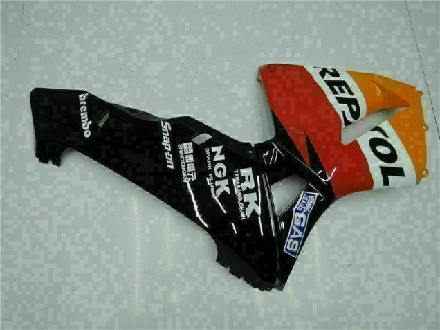 Carrosserie Moto CBR 600 RR 2005-2006 - Orange Noir Repsol Carrosserie Moto CBR 600 RR 2005-2006 - Orange Noir Repsol