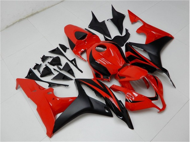 Carrosserie Moto CBR 600 RR 2007-2008 - Noir Rouge Carrosserie Moto CBR 600 RR 2007-2008 - Noir Rouge