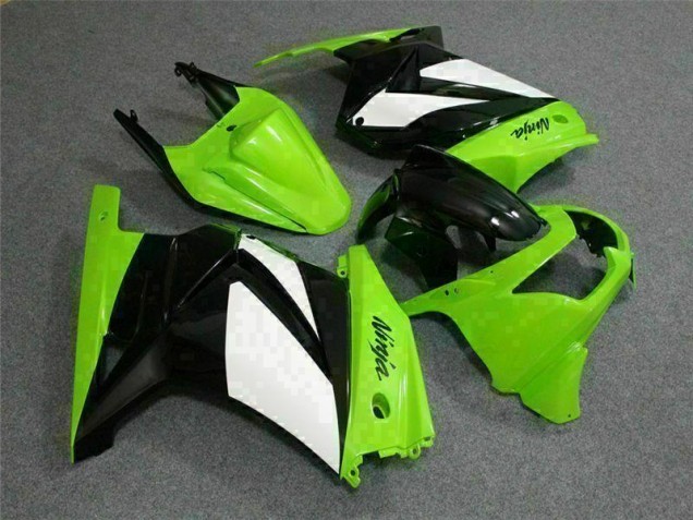 Carrosserie Moto EX250 2008-2012 - Vert Noir Ninja Carrosserie Moto EX250 2008-2012 - Vert Noir Ninja