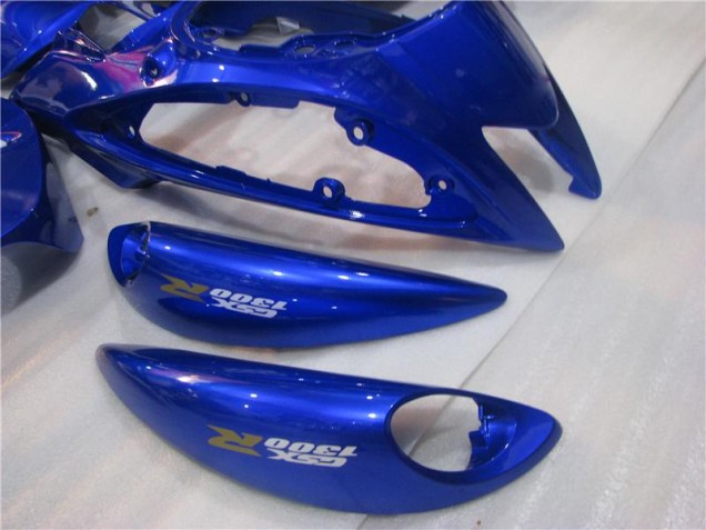 Carrosserie Moto GSXR 1300 Hayabusa 2008-2019 - Bleu Blanc Carrosserie Moto GSXR 1300 Hayabusa 2008-2019 - Bleu Blanc