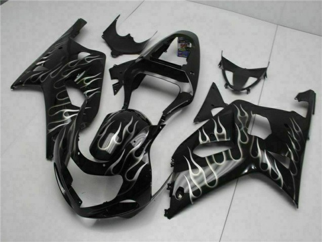 Carrosserie Moto GSXR 600 / 750 K1 K2 K3 2001-2003 - Noir Carrosserie Moto GSXR 600 / 750 K1 K2 K3 2001-2003 - Noir
