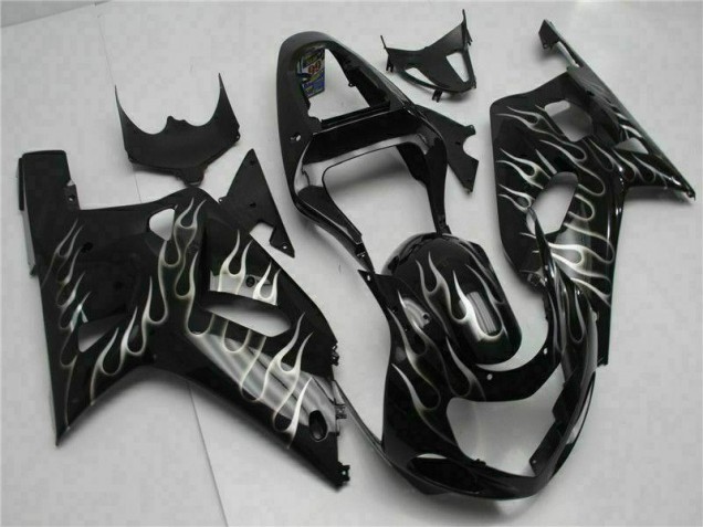 Carrosserie Moto GSXR 600 / 750 K1 K2 K3 2001-2003 - Noir Carrosserie Moto GSXR 600 / 750 K1 K2 K3 2001-2003 - Noir