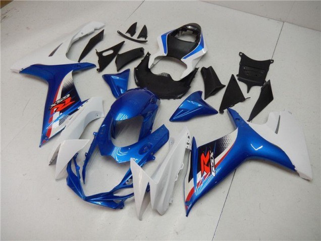 Carrosserie Moto GSXR 600 / 750 K11 2011-2024 - Bleu Blanc Carrosserie Moto GSXR 600 / 750 K11 2011-2024 - Bleu Blanc