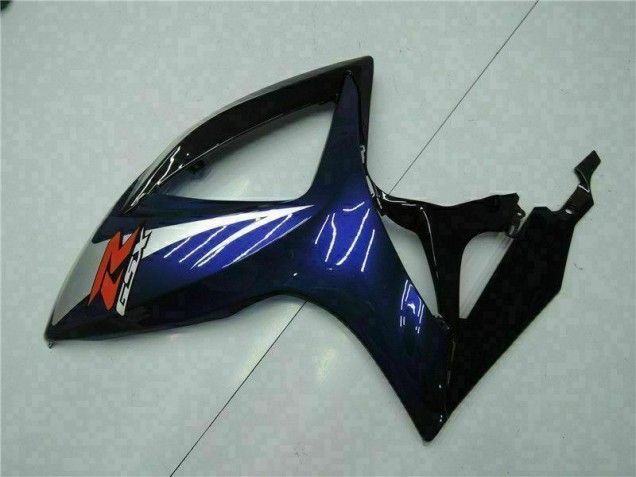 Carrosserie Moto GSXR 600 / 750 K6 2006-2007 - Noir Bleu Carrosserie Moto GSXR 600 / 750 K6 2006-2007 - Noir Bleu