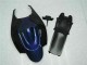 Carrosserie Moto GSXR 600 / 750 K6 2006-2007 - Noir Bleu Carrosserie Moto GSXR 600 / 750 K6 2006-2007 - Noir Bleu