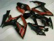 Carrosserie Moto GSXR 600 / 750 K6 2006-2007 - Noir Rouge Carrosserie Moto GSXR 600 / 750 K6 2006-2007 - Noir Rouge