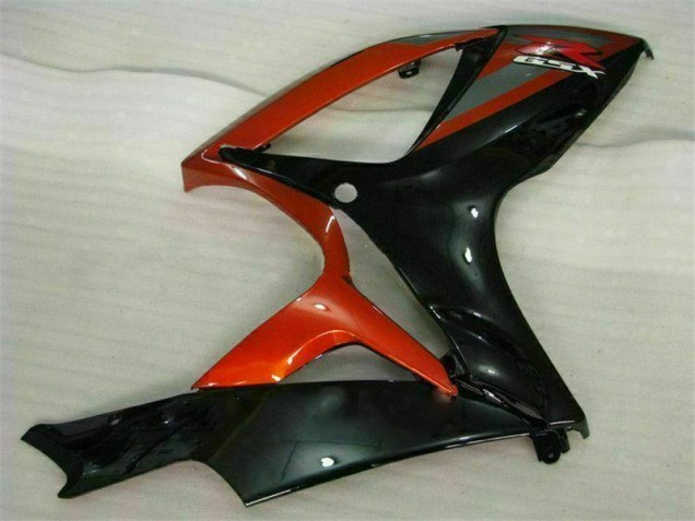 Carrosserie Moto GSXR 600 / 750 K6 2006-2007 - Noir Rouge Carrosserie Moto GSXR 600 / 750 K6 2006-2007 - Noir Rouge