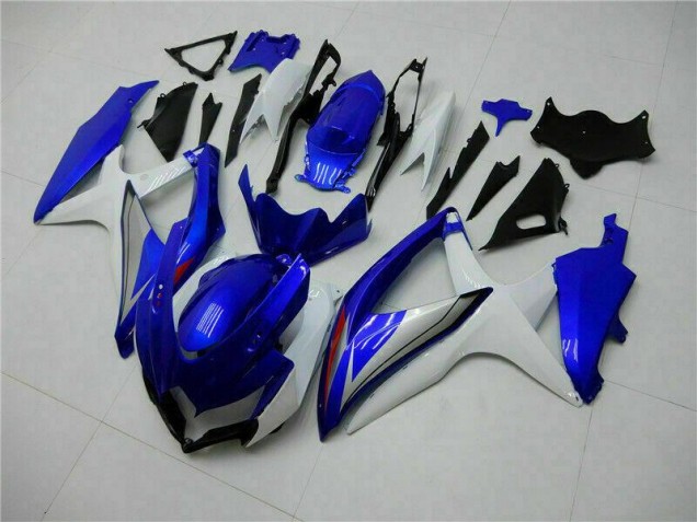 Carrosserie Moto GSXR 600 / 750 K8 2008-2010 - Bleu Blanc Carrosserie Moto GSXR 600 / 750 K8 2008-2010 - Bleu Blanc