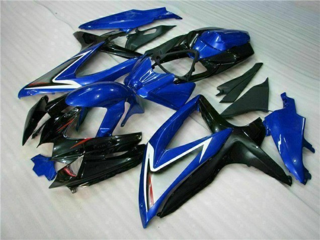 Carrosserie Moto GSXR 600 / 750 K8 2008-2010 - Bleu Noir Carrosserie Moto GSXR 600 / 750 K8 2008-2010 - Bleu Noir