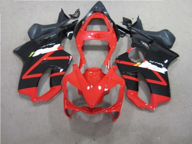 Carrosserie Moto CBR 600 F4i 2001-2003 - Rouge Noir