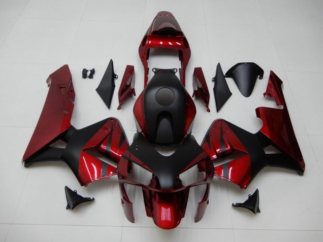 Carrosserie Moto CBR 600 RR 2003-2004 - Rouge Noir Carrosserie Moto CBR 600 RR 2003-2004 - Rouge Noir