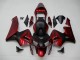 Carrosserie Moto CBR 600 RR 2003-2004 - Rouge Noir Carrosserie Moto CBR 600 RR 2003-2004 - Rouge Noir