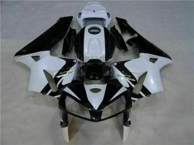 Carrosserie Moto CBR 600 RR 2005-2006 - Blanc Noir