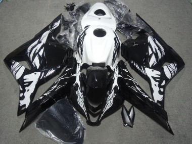 Carrosserie Moto CBR 600 RR 2009-2012 - Noir Blanc