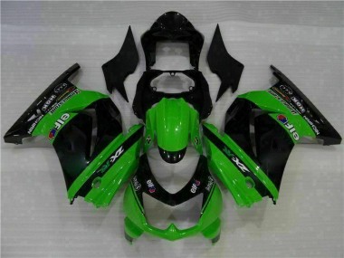 Carrosserie Moto EX250 2008-2012 - Noir Vert