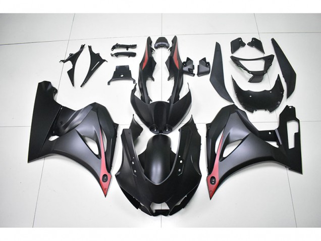 Carrosserie Moto GSXR 1000 2017-2023 - Noir Rouge Carrosserie Moto GSXR 1000 2017-2023 - Noir Rouge