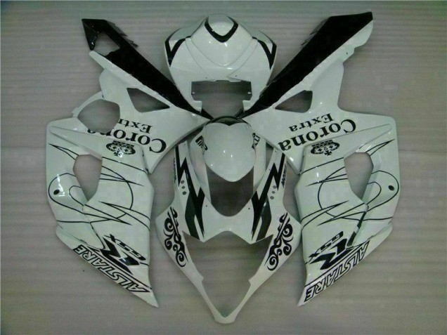Carrosserie Moto GSXR 1000 K5 2005-2006 - Blanc Carrosserie Moto GSXR 1000 K5 2005-2006 - Blanc
