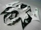 Carrosserie Moto GSXR 1000 K5 2005-2006 - Blanc Noir Carrosserie Moto GSXR 1000 K5 2005-2006 - Blanc Noir